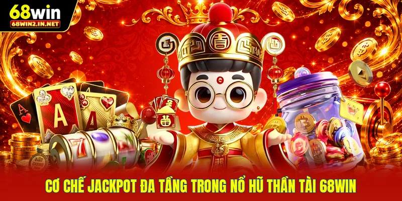 Cơ chế jackpot đa tầng trong nổ hũ Thần Tài 68WIN 