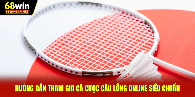 Hướng dẫn tham gia cá cược cầu lông online siêu chuẩn